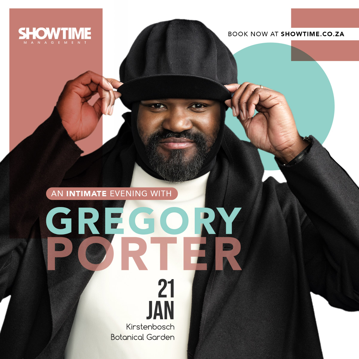 An intimate evening with Gregory Porter – (SOLD OUT) - SANBI